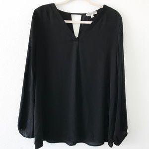 Pleione | Nordstrom Peasant Long Sleeve blouse S